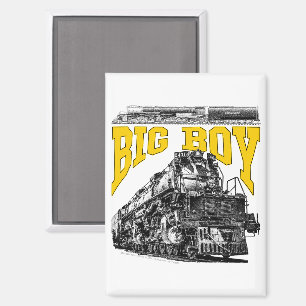 Big Boy 4014 Steam Loco. Union Pacific Class 4000 Magnet