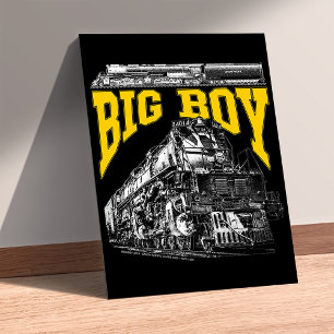 Big Boy 4014 Steam Loco. Union Pacific Class 4000 Poster