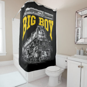 Big Boy 4014 Steam Loco. Union Pacific Class 4000 Shower Curtain