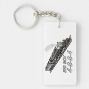 Big Boy Locomotive Dual-Sided Keychain