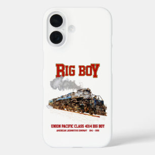 Big Boy Vintage Steam Train American Locomotive  iPhone 16 Case