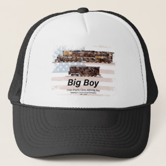 Big Boy Vintage Steam Train American Locomotive Trucker Hat