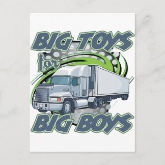 Big Boys Trucking Postcard