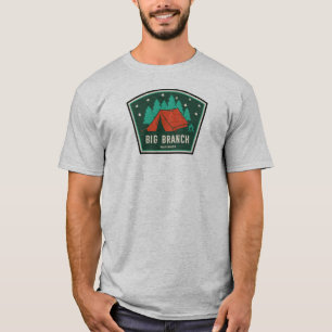 Big Branch Wilderness Vermont Camping T-Shirt