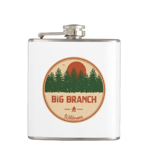 Big Branch Wilderness Vermont Hip Flask