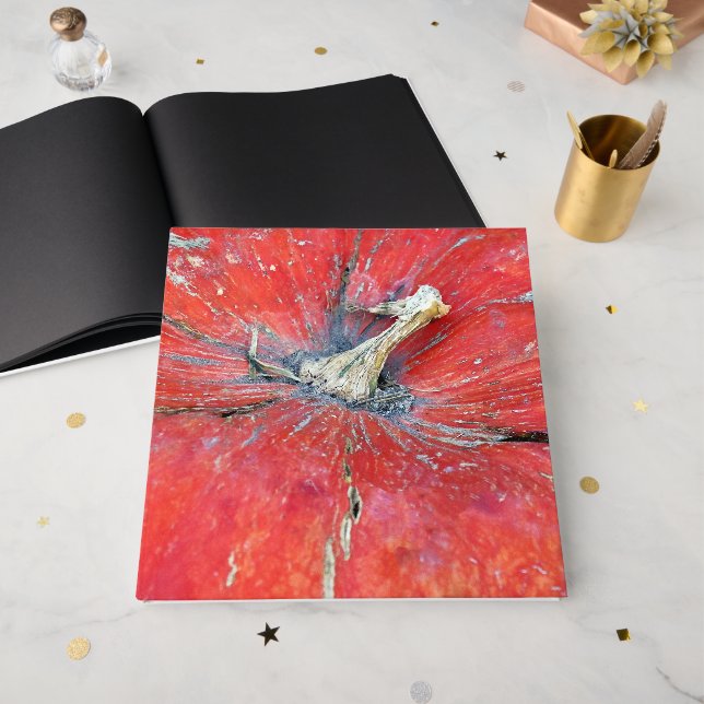 Big Bright Pumpkin Guest Book (Front Open)