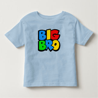Big Bro Brother Retro Gamer Gaming Inspired design Toddler T-Shirt