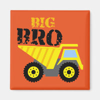 Big Bro Construction Yellow Dump Truck