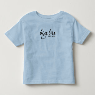 Big Bro est 2025 Toddler T-Shirt