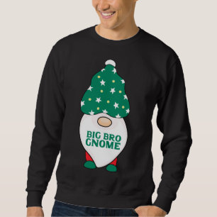 Big Bro Gnome Brother Gnomes Matching Christmas Pa Sweatshirt