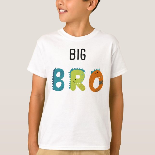 Big Bro Kids T-Shirt (Front)