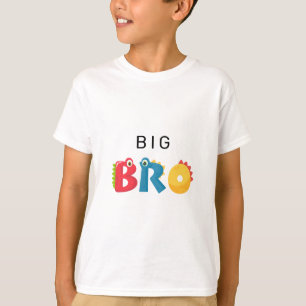Big Bro Kids T-Shirt   Cute Sibling Announcement T