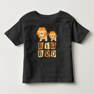 Big Bro Lion Brother Boys T-shirt