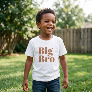 Big Bro Rust Matching Sibling Family Baby T-Shirt