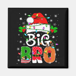 Big Bro Santa New Sibling Brother Announcement Xma Magnet