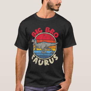 Big Bro Saurus I Velociraptor I Family Matching T-Shirt