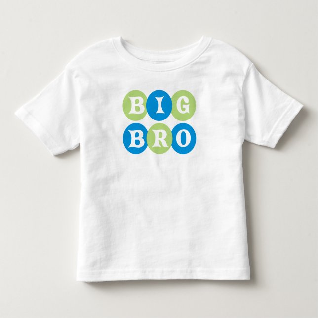 Big Bro Toddler T-Shirt (Front)