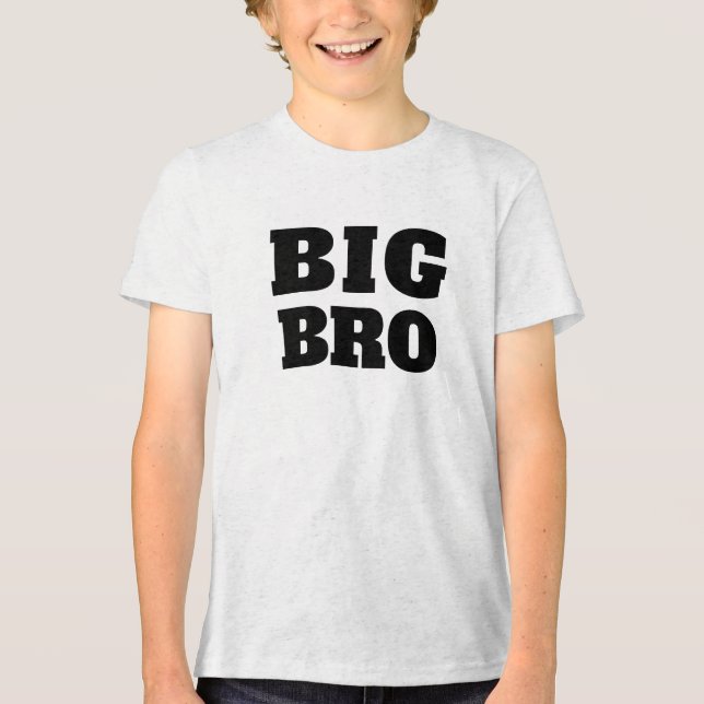 Big Bro Tri-Blend Shirt (Front)