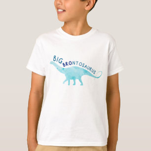 Big Brontosaurus Dinosaur Brother T-Shirt