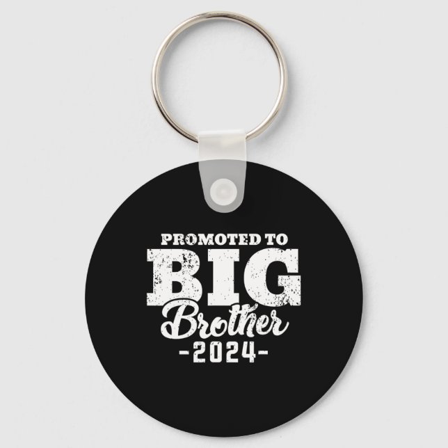 Big Brother 2024 For Toddler Youth Pregnancy Annou Key Ring (Front)