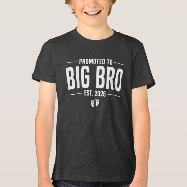 Big Brother 2026 Promoted To Big Brother 2026 Tri-Blend Shirt (Front)