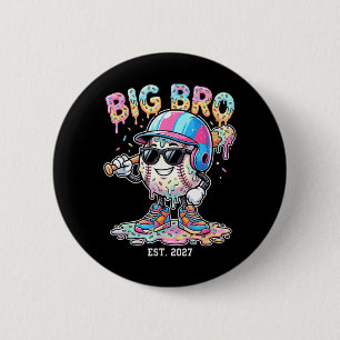 Big Brother 2027 Ice Cream Baseball Dripng New Big 6 Cm Round Badge