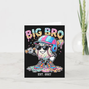 Big Brother 2027 Ice Cream Baseball Dripng New Big Card
