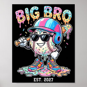 Big Brother 2027 Ice Cream Baseball Dripng New Big Poster