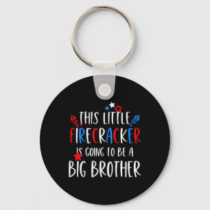 Big Brother 4th Of July Toddler Boy Independence D Key Ring