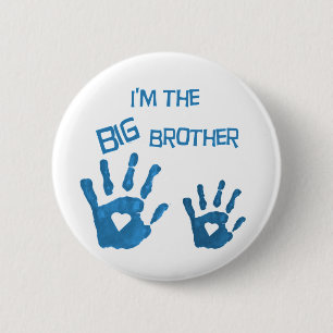 Big brother 6 cm round badge