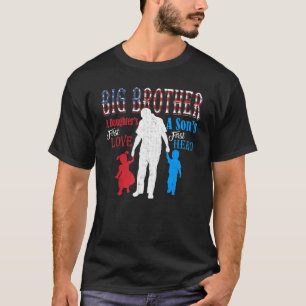 Big Brother A Sons First Hero A Daughters First Lo T-Shirt