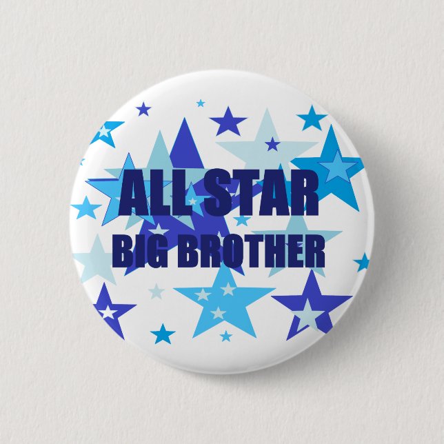 Big Brother All Star 6 Cm Round Badge (Front)