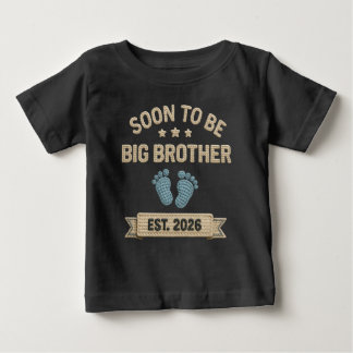 big brother announcement clothing 2026  baby T-Shirt