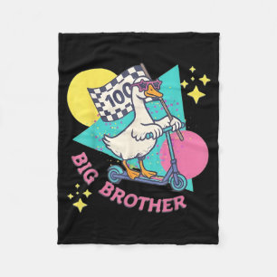 Big Brother Baby Brother Boy Maternity Teacher Tee Fleece Blanket