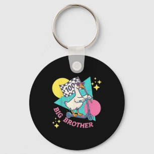 Big Brother Baby Brother Boy Maternity Teacher Tee Key Ring