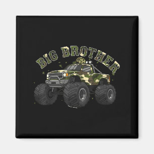 Big Brother Baby Brother Boy Maternity Truck Boys  Magnet