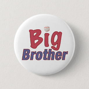 Big Brother (baseball) 6 Cm Round Badge