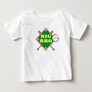 Big Brother Baseball Diamond Baby T-Shirt