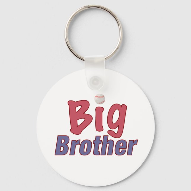 Big Brother (baseball) Key Ring (Front)