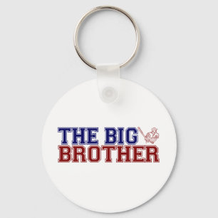 Big Brother Baseball Key Ring