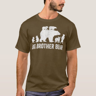 Big Brother Bear Shirts, Funny Six Cub Siblings Ol T-Shirt