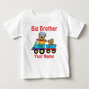 Big Brother Bear Train Personalised Shirt