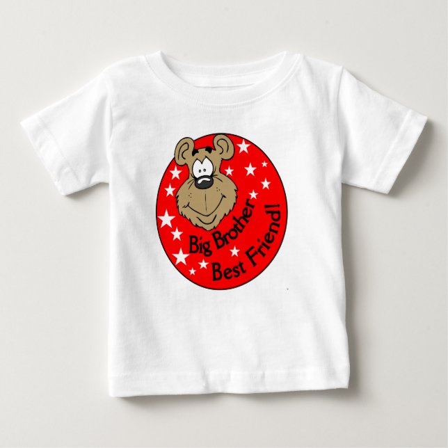 Big Brother Best Friend Baby T-Shirt (Front)