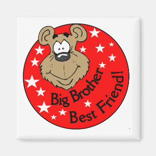 Big Brother Best Friend T-shirts and Gifts Magnet