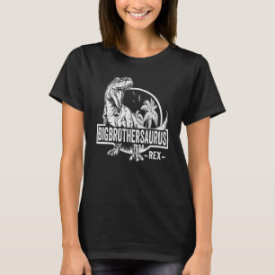 Big Brother Brothersaurus Dinosaur Saurus Rex Son  T-Shirt