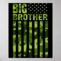 Big Brother Camouflage American Flag Promoted Big