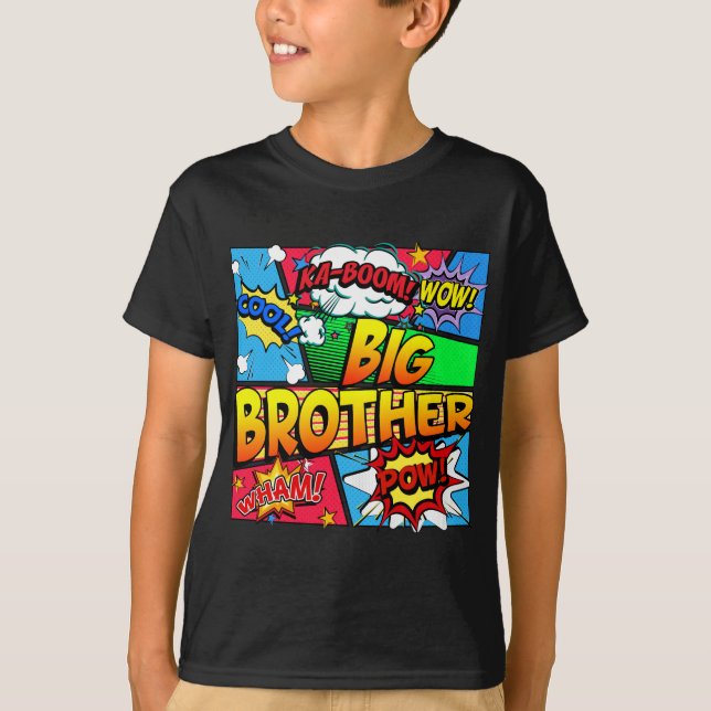 Big Brother Comic Book T-Shirt (Front)