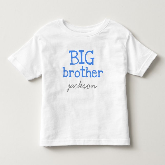 Big Brother Customised Toddler T-Shirt (Front)