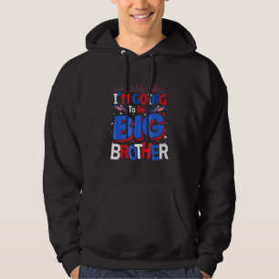 Big Brother Cute Pregnancy Announcement Family Hoodie