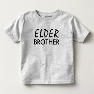 Big Brother   Cute Trendy Matching Quote Design Toddler T-Shirt
